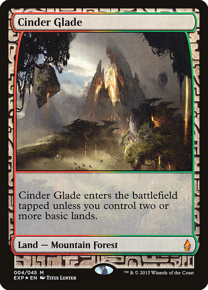 Cinder Glade [Zendikar Expeditions] | Gear Gaming Bentonville