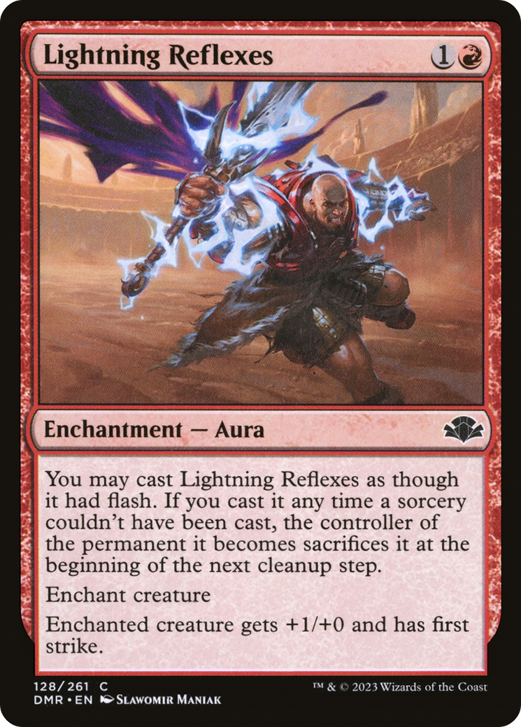 Lightning Reflexes [Dominaria Remastered] | Gear Gaming Bentonville