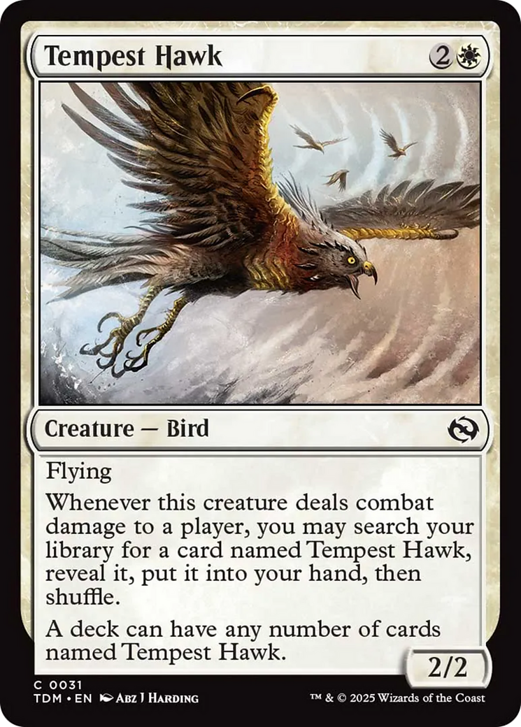 Tempest Hawk [Tarkir: Dragonstorm] | Gear Gaming Bentonville