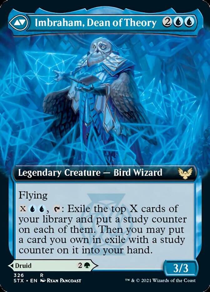 Kianne, Dean of Substance // Imbraham, Dean of Theory (Extended Art) [Strixhaven: School of Mages] | Gear Gaming Bentonville