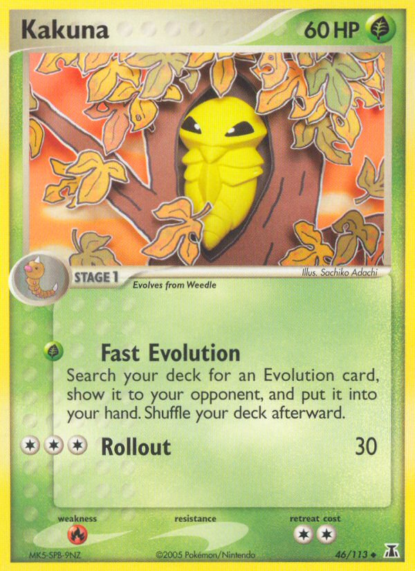 Kakuna (46/113) [EX: Delta Species] | Gear Gaming Bentonville