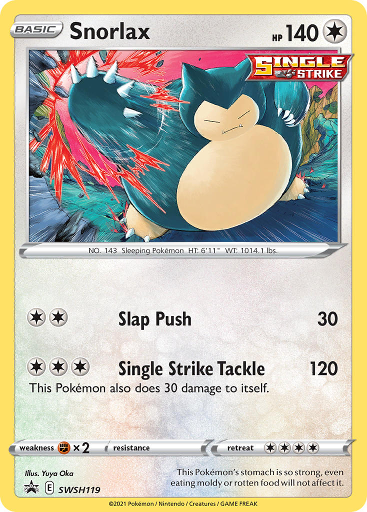 Snorlax (SWSH119) [Sword & Shield: Black Star Promos] | Gear Gaming Bentonville