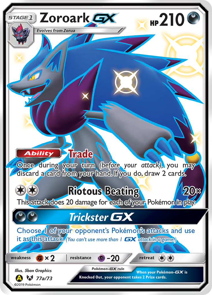 Zoroark GX (77a/73) [Alternate Art Promos] | Gear Gaming Bentonville