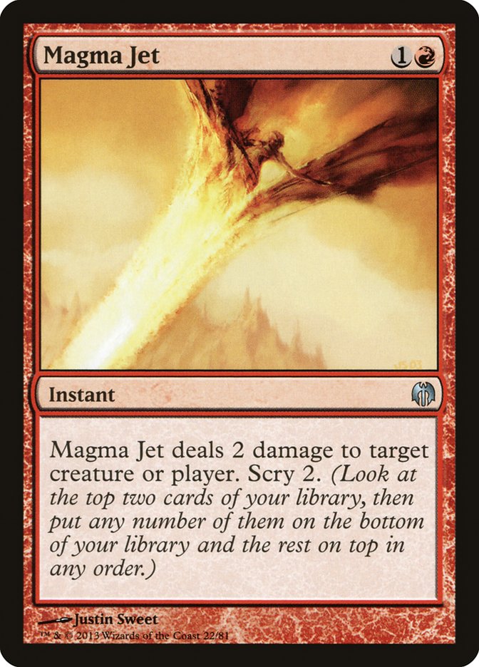 Magma Jet [Duel Decks: Heroes vs. Monsters] | Gear Gaming Bentonville