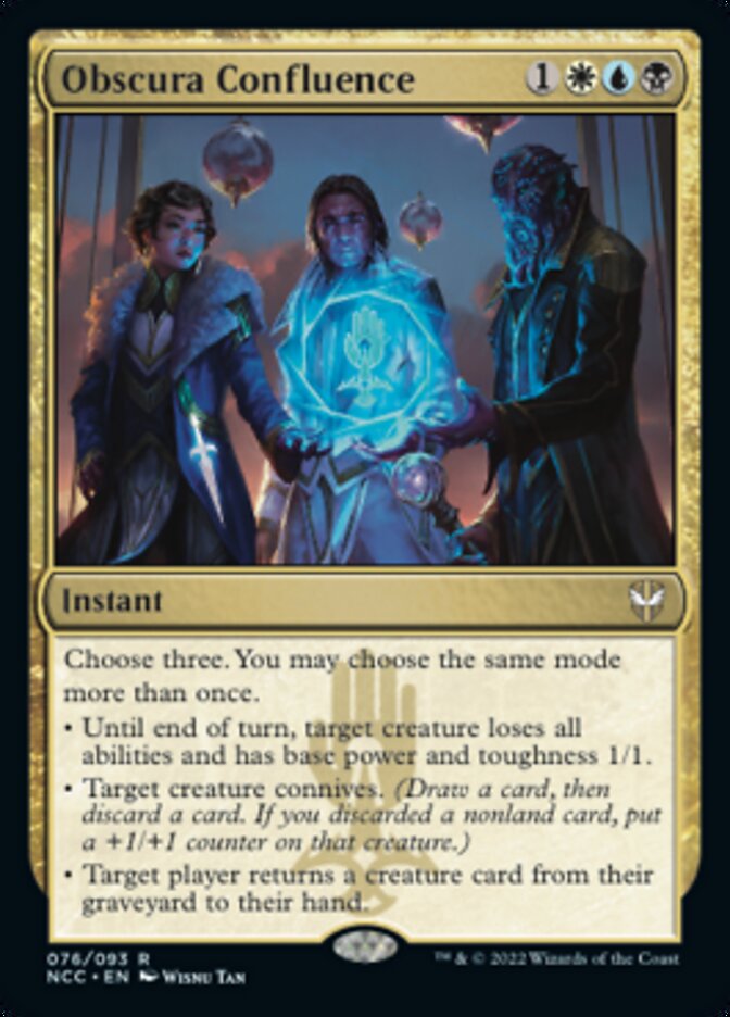 Obscura Confluence [Streets of New Capenna Commander] | Gear Gaming Bentonville