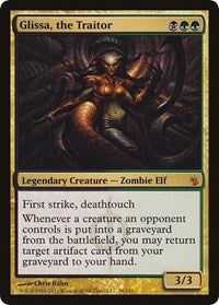 Glissa, the Traitor (Mirrodin Besieged) [Oversize Cards] | Gear Gaming Bentonville