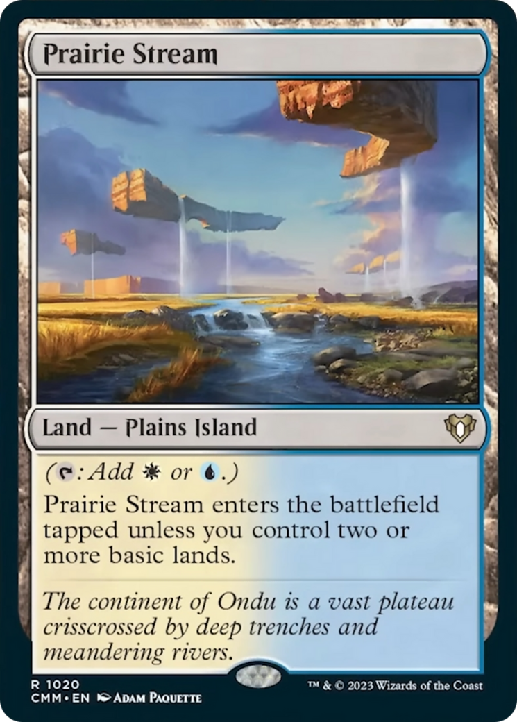 Prairie Stream [Commander Masters] | Gear Gaming Bentonville