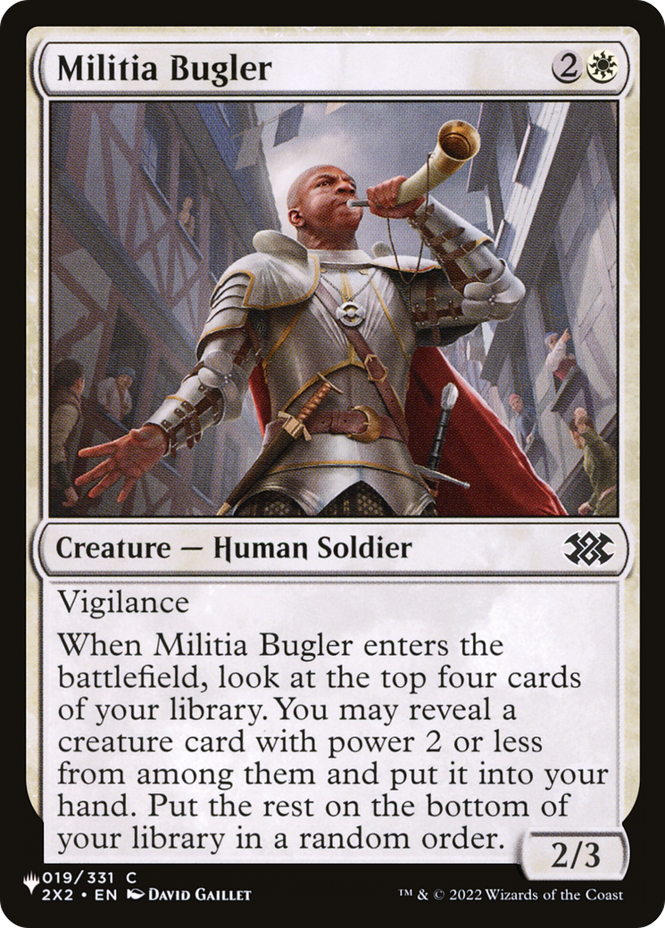 Militia Bugler [The List Reprints] | Gear Gaming Bentonville