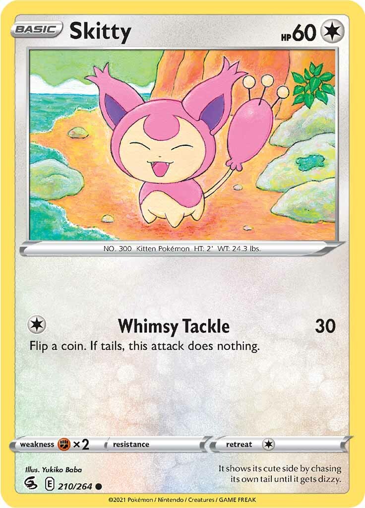 Skitty (210/264) [Sword & Shield: Fusion Strike] | Gear Gaming Bentonville