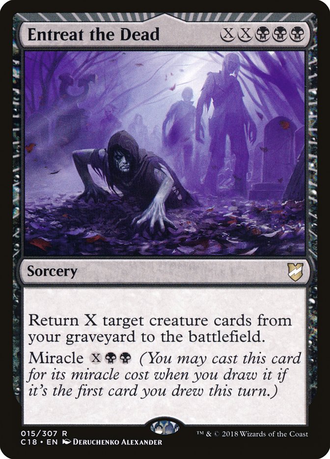 Entreat the Dead [Commander 2018] | Gear Gaming Bentonville