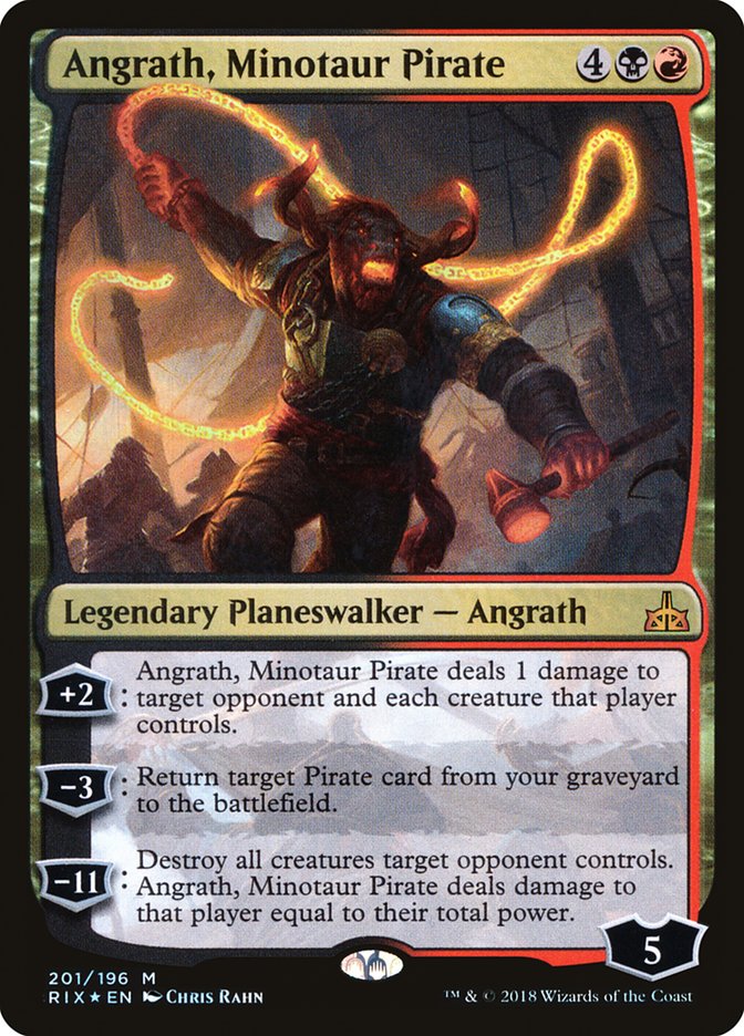 Angrath, Minotaur Pirate [Rivals of Ixalan] | Gear Gaming Bentonville