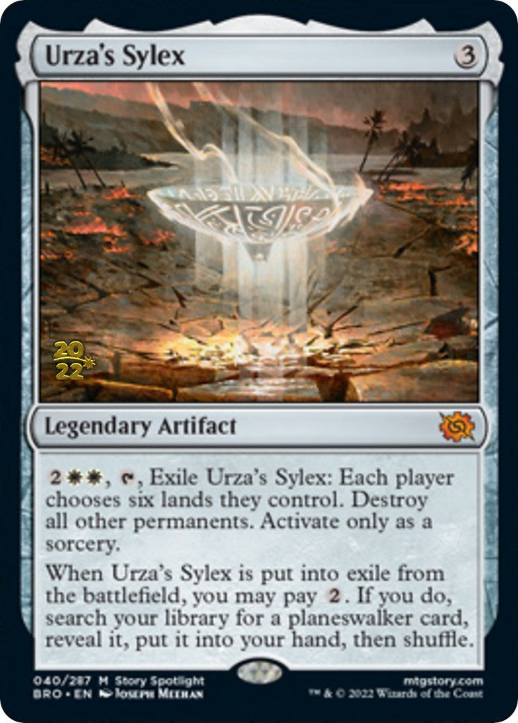 Urza's Sylex [The Brothers' War Prerelease Promos] | Gear Gaming Bentonville