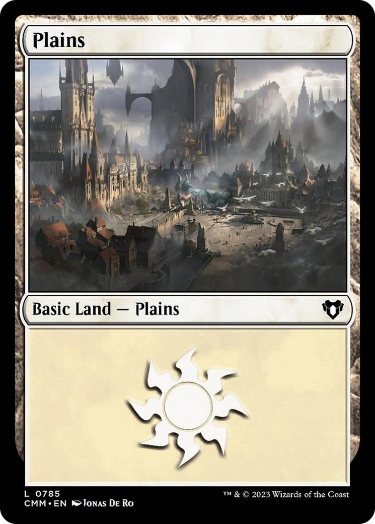 Plains (785) [Commander Masters] | Gear Gaming Bentonville