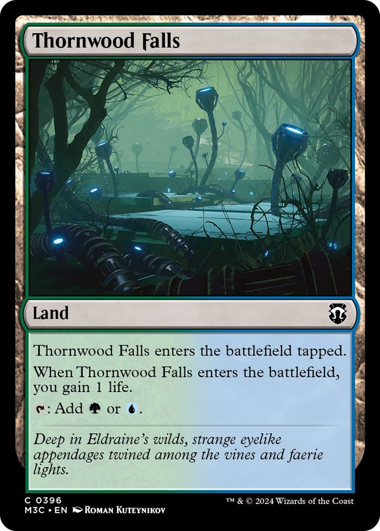 Thornwood Falls (Ripple Foil) [Modern Horizons 3 Commander] | Gear Gaming Bentonville