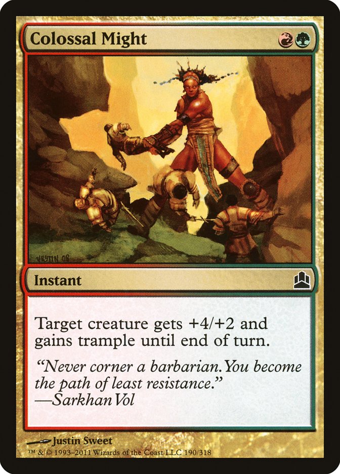 Colossal Might [Commander 2011] | Gear Gaming Bentonville