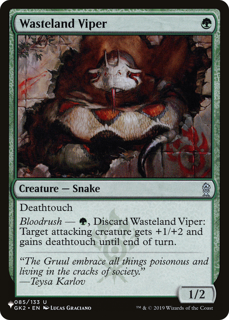 Wasteland Viper [The List Reprints] | Gear Gaming Bentonville