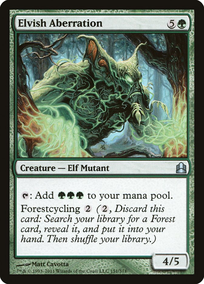 Elvish Aberration [Commander 2011] | Gear Gaming Bentonville
