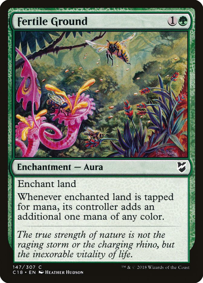 Fertile Ground [Commander 2018] | Gear Gaming Bentonville