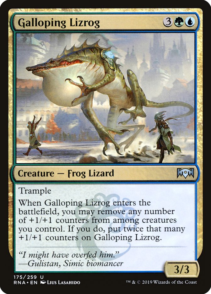 Galloping Lizrog [Ravnica Allegiance] | Gear Gaming Bentonville