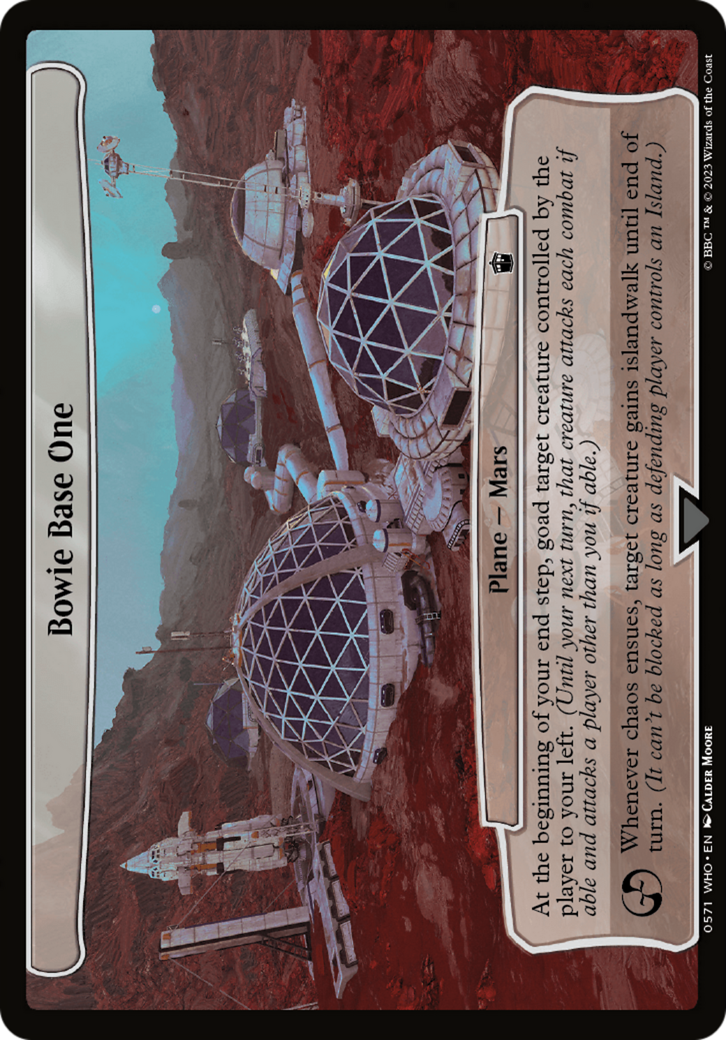 Bowie Base One [Doctor Who] | Gear Gaming Bentonville