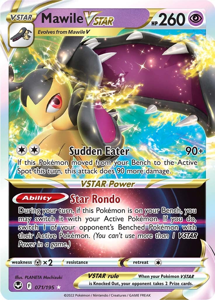 Mawile VSTAR (071/195) [Sword & Shield: Silver Tempest] | Gear Gaming Bentonville