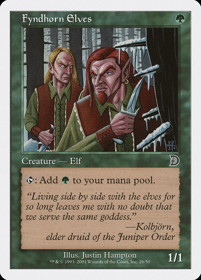 Fyndhorn Elves [Deckmasters] | Gear Gaming Bentonville