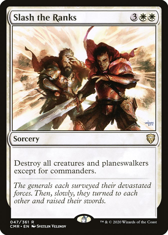 Slash the Ranks [Commander Legends] | Gear Gaming Bentonville