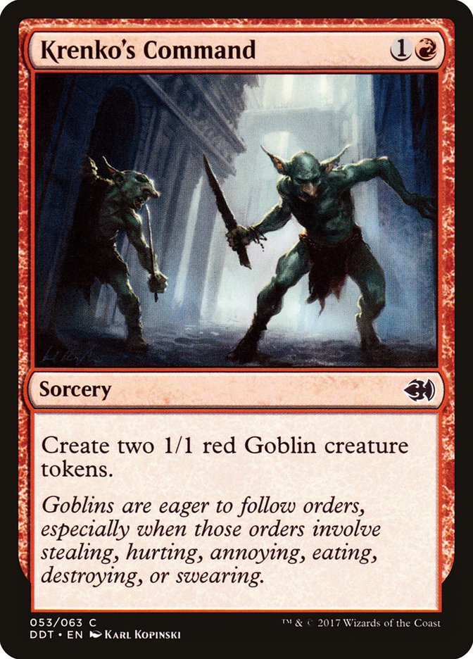 Krenko's Command [Duel Decks: Merfolk vs. Goblins] | Gear Gaming Bentonville