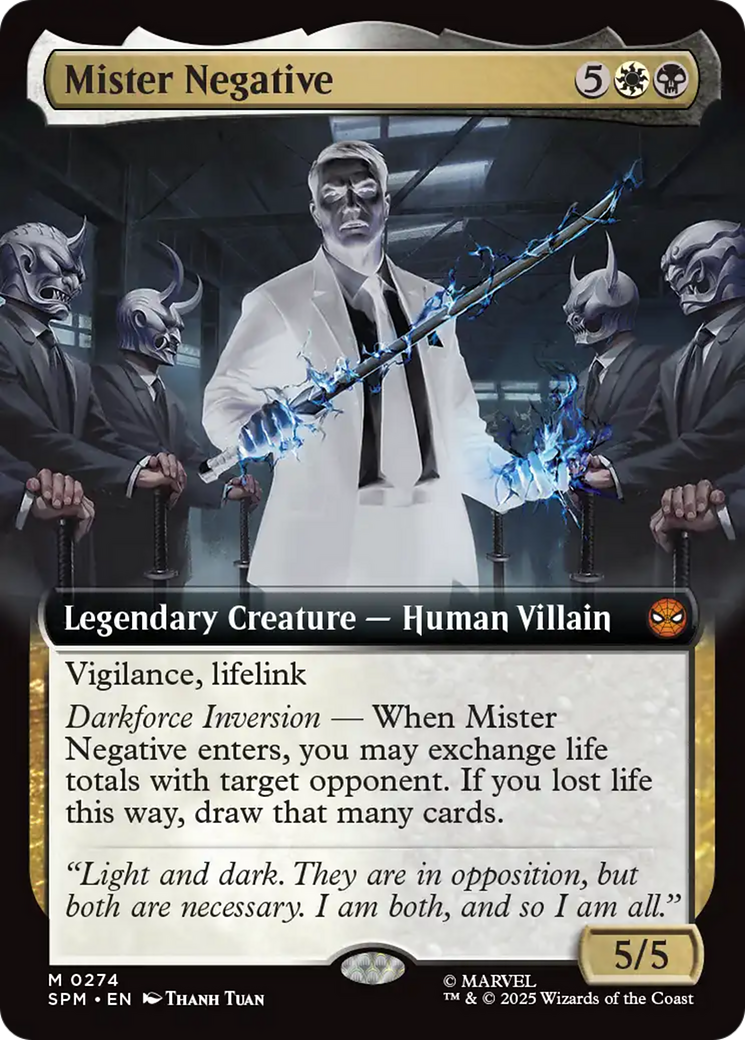 Mister Negative (Extended Art) [Marvel's Spider-Man] | Gear Gaming Bentonville