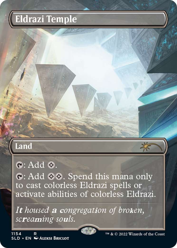 Eldrazi Temple (Borderless) [Secret Lair Drop Series] | Gear Gaming Bentonville