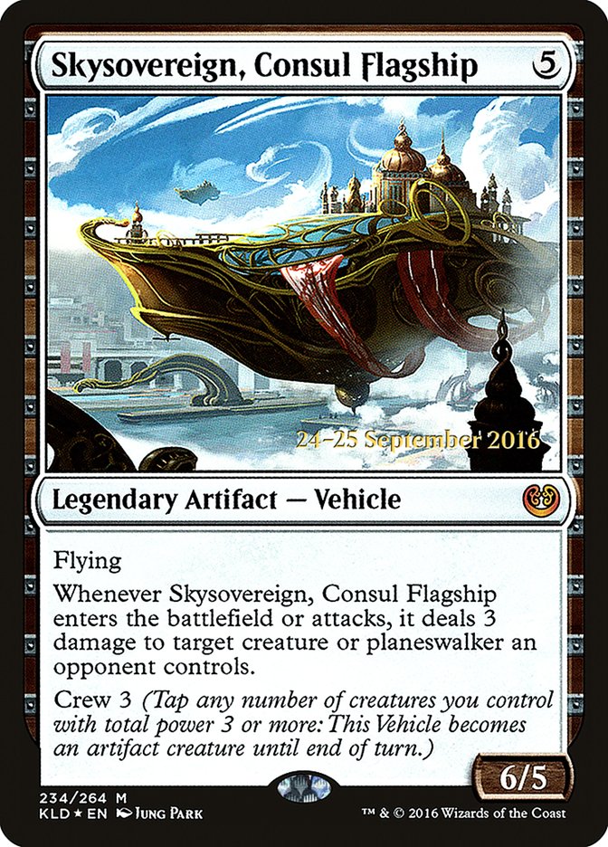 Skysovereign, Consul Flagship [Kaladesh Prerelease Promos] | Gear Gaming Bentonville