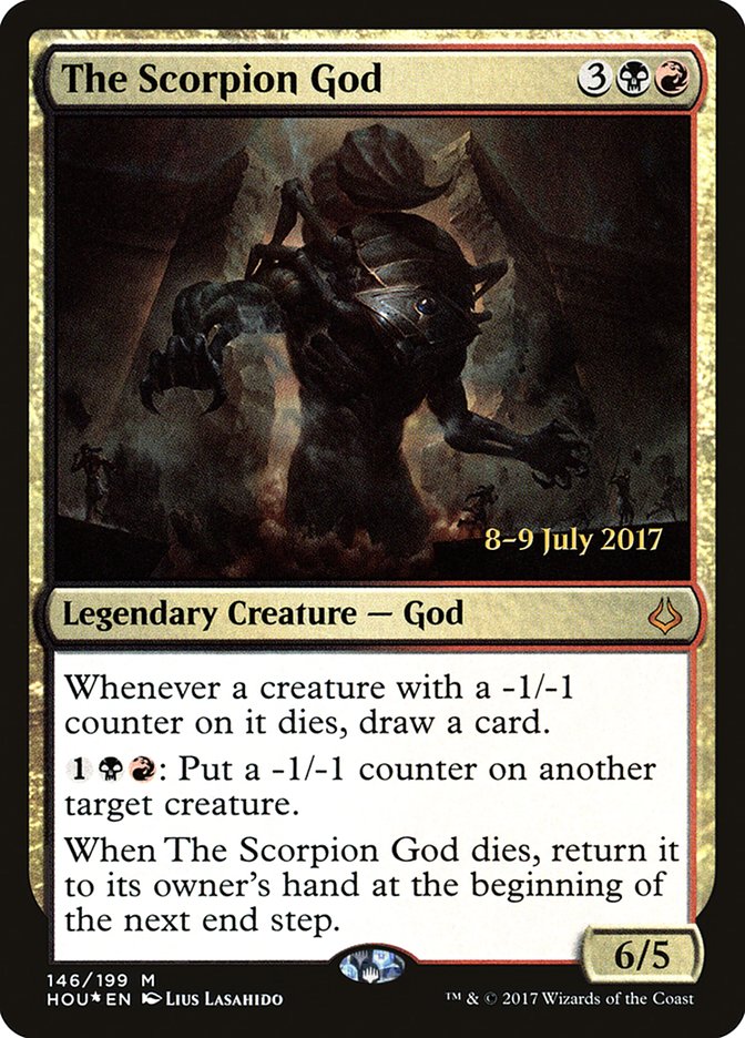 The Scorpion God [Hour of Devastation Prerelease Promos] | Gear Gaming Bentonville