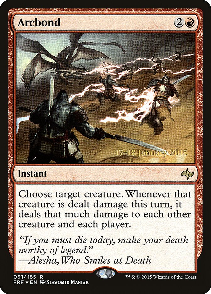 Arcbond [Fate Reforged Prerelease Promos] | Gear Gaming Bentonville