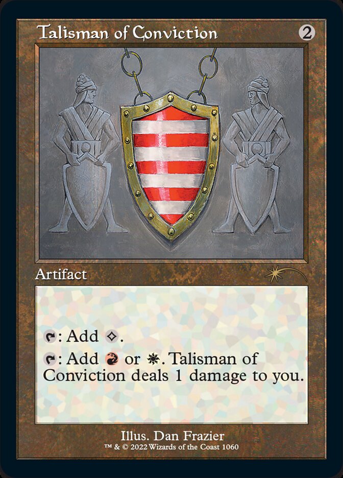 Talisman of Conviction (Foil Etched) [Secret Lair Drop Series] | Gear Gaming Bentonville