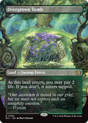 Overgrown Tomb (Borderless) [Lorwyn Eclipsed] | Gear Gaming Bentonville