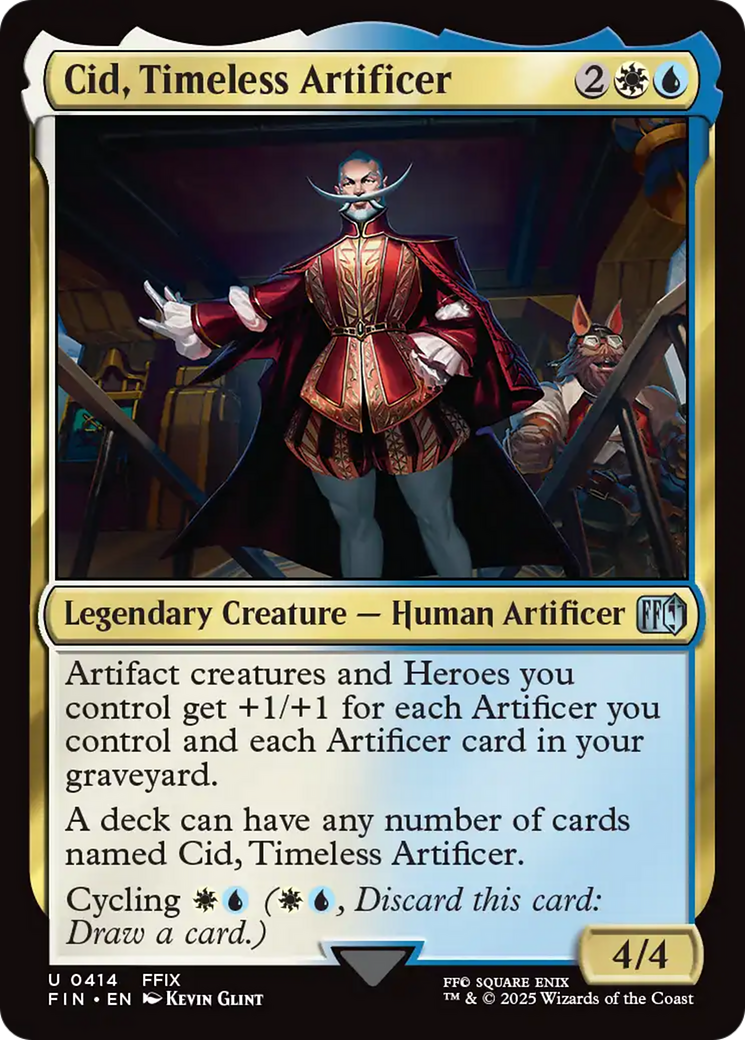 Cid, Timeless Artificer (0414) [FINAL FANTASY] | Gear Gaming Bentonville