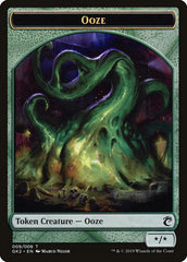 Ooze // Frog Lizard Double-Sided Token [Ravnica Allegiance Guild Kit Tokens] | Gear Gaming Bentonville