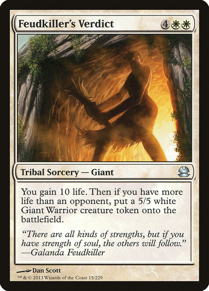 Feudkiller's Verdict [Modern Masters] | Gear Gaming Bentonville