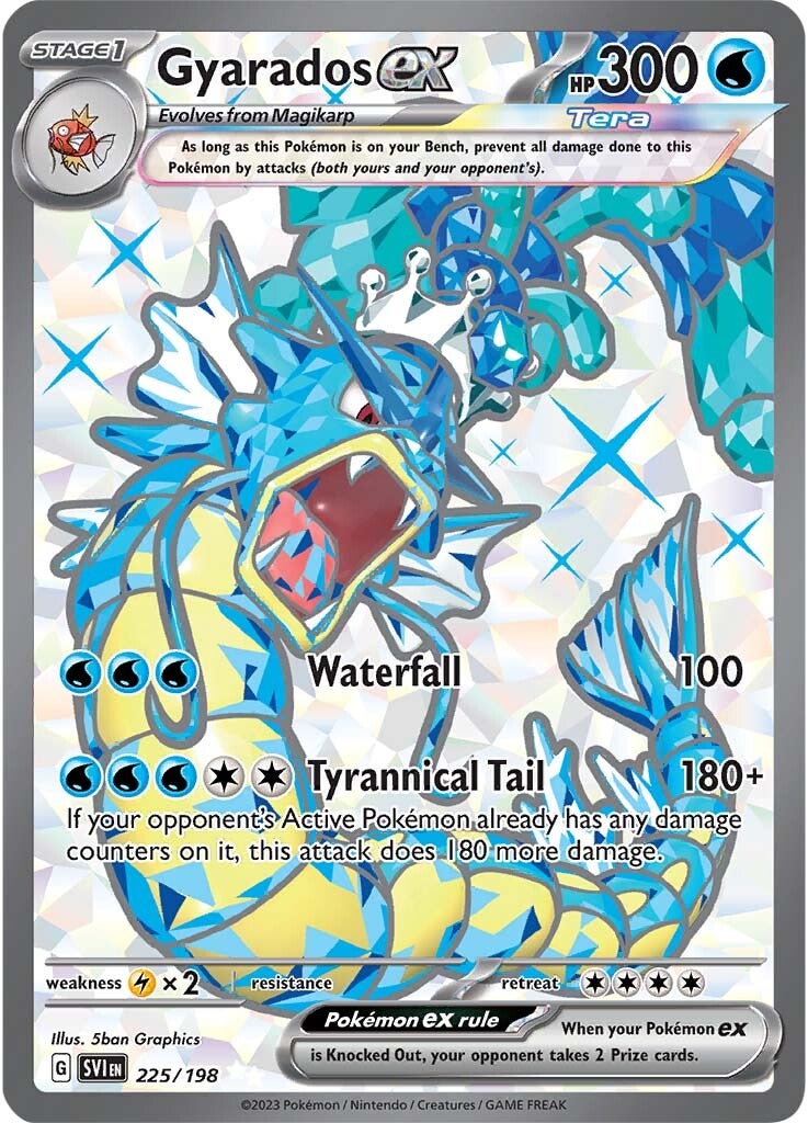 Gyarados ex (225/198) [Scarlet & Violet: Base Set] | Gear Gaming Bentonville