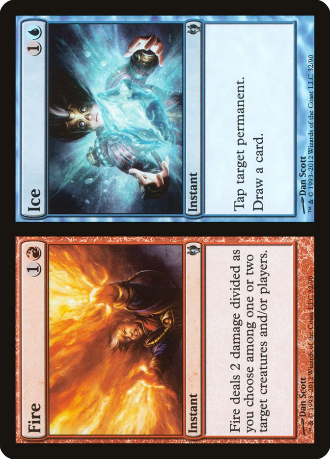 Fire // Ice [Duel Decks: Izzet vs. Golgari] | Gear Gaming Bentonville