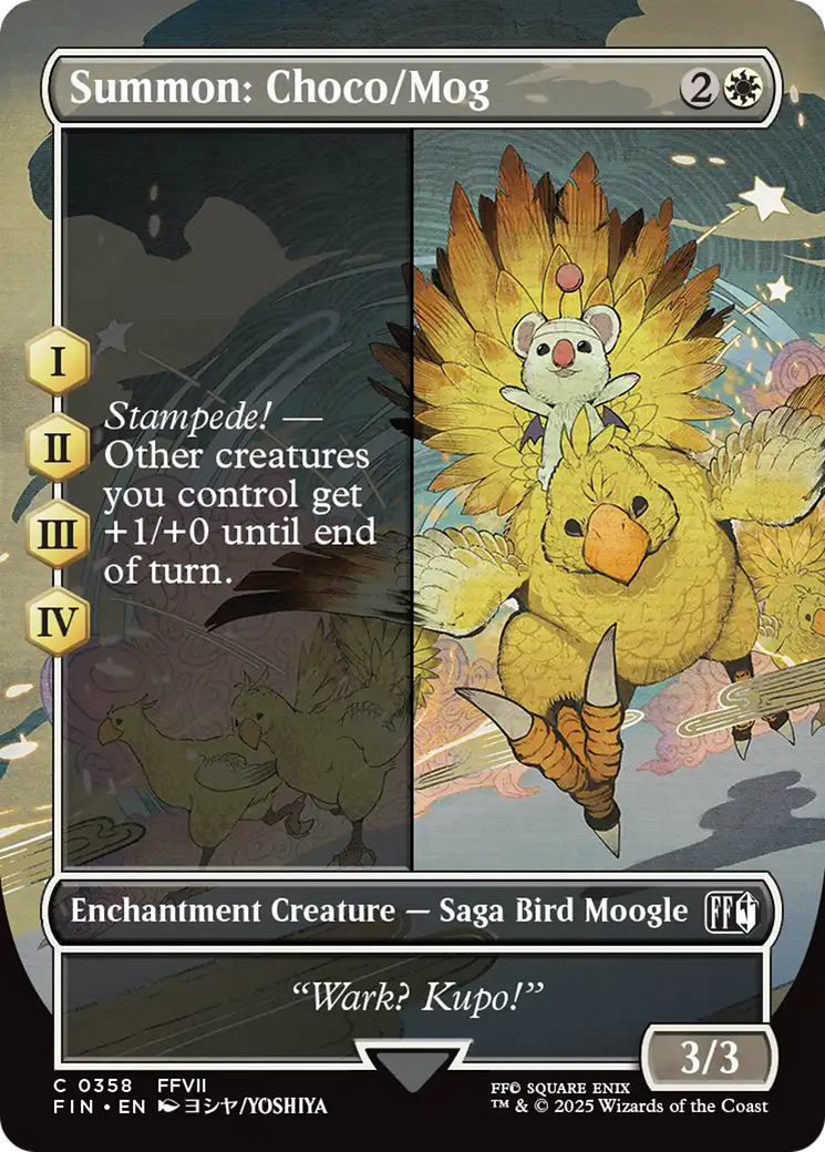Summon: Choco/Mog (Borderless) [FINAL FANTASY] | Gear Gaming Bentonville