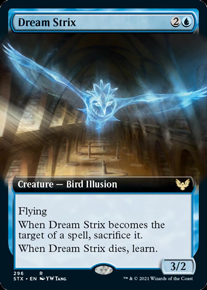 Dream Strix (Extended Art) [Strixhaven: School of Mages] | Gear Gaming Bentonville