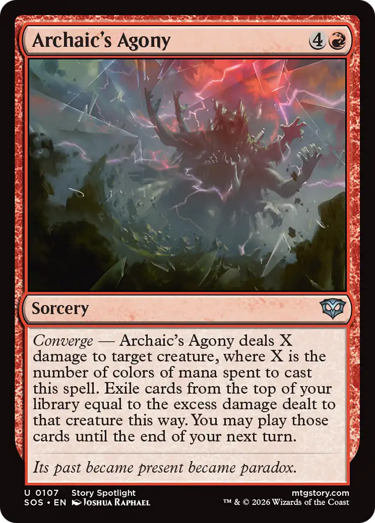 Archaic's Agony [Secrets of Strixhaven] | Gear Gaming Bentonville