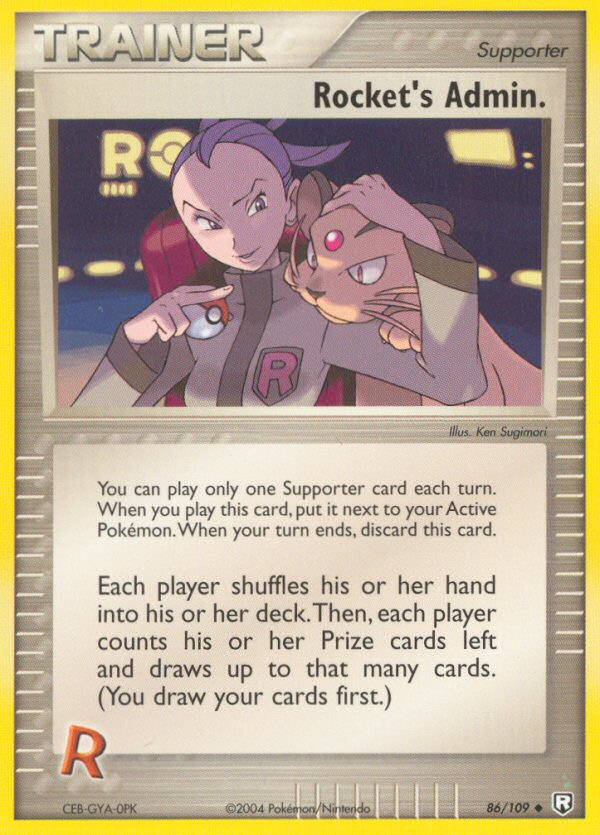Rocket's Admin. (86/109) [EX: Team Rocket Returns] | Gear Gaming Bentonville
