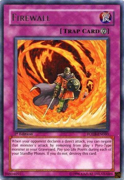Firewall [FOTB-EN060] Rare | Gear Gaming Bentonville