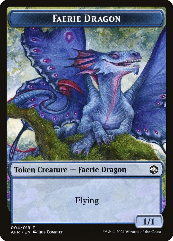 Devil // Faerie Dragon Double-Sided Token [Dungeons & Dragons: Adventures in the Forgotten Realms Tokens] | Gear Gaming Bentonville