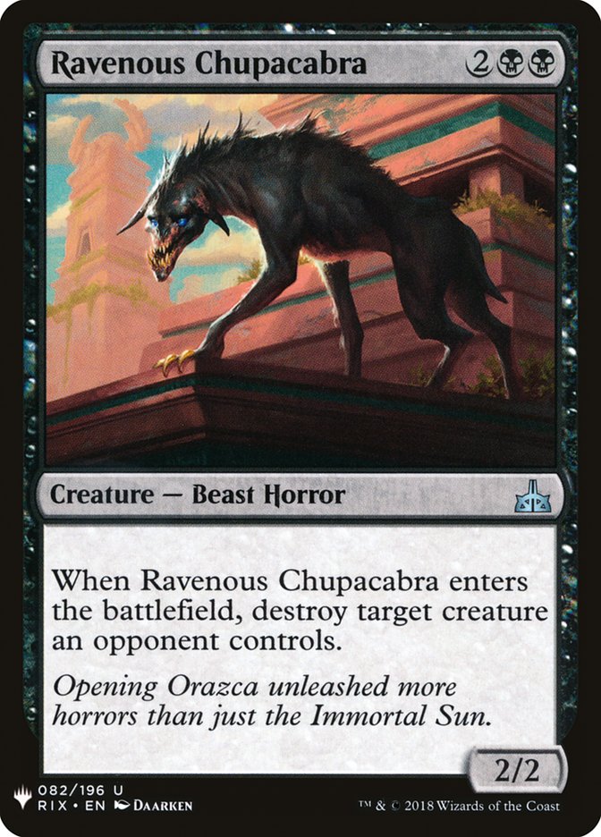 Ravenous Chupacabra [Mystery Booster] | Gear Gaming Bentonville