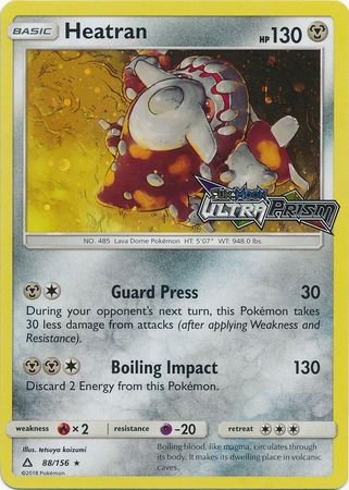 Heatran (88/156) [Alternate Art Promos] | Gear Gaming Bentonville