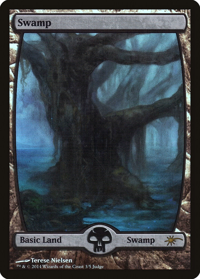 Swamp (3★) [Judge Gift Cards 2014] | Gear Gaming Bentonville