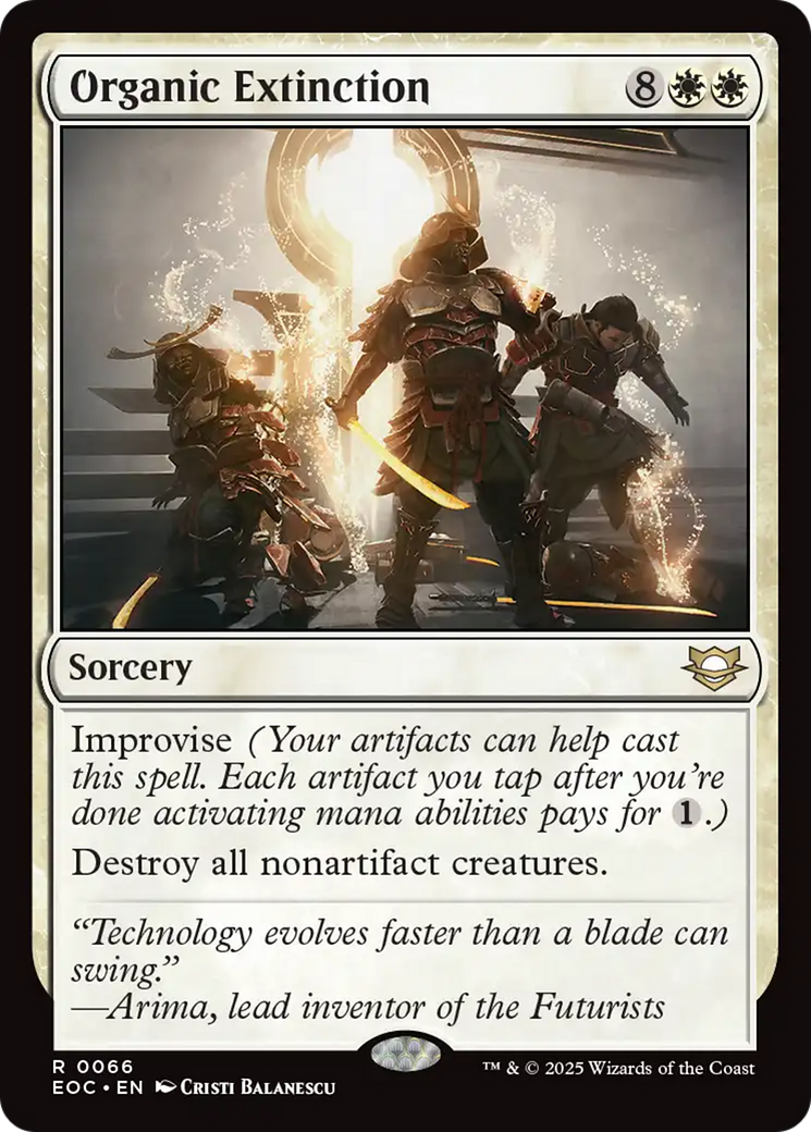 Organic Extinction [Edge of Eternities Commander] | Gear Gaming Bentonville